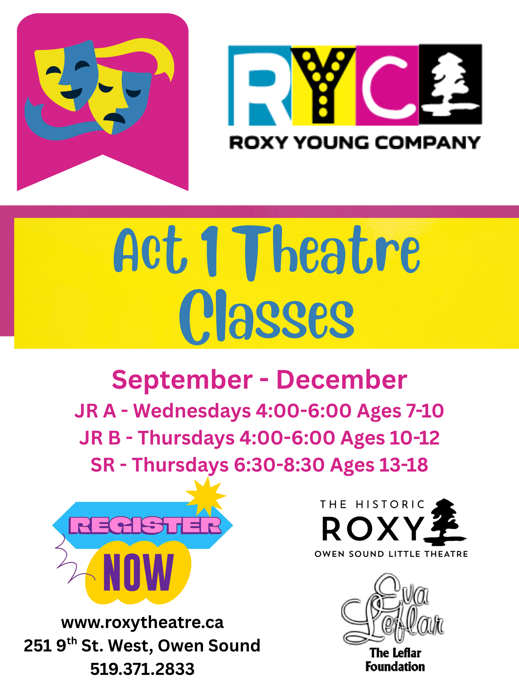 Event image Roxy Young Company Classes